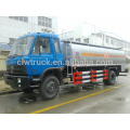 Горячая продажа 10000L топливный бак грузовик емкость Dongfeng 4x2 нефти танкер грузовик, топливо грузовик